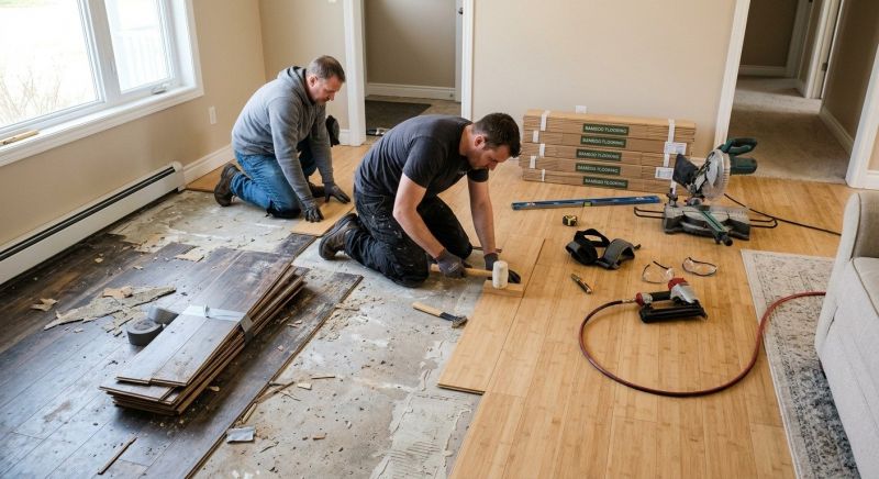 Bamboo Flooring Installation in Pinellas County, FL