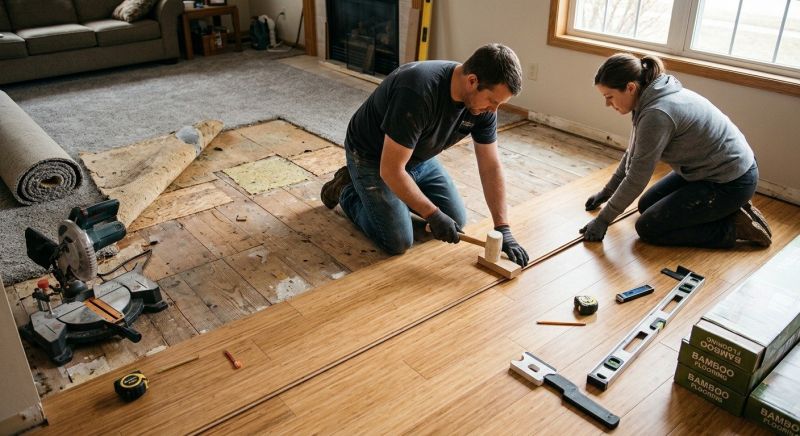Bamboo Flooring Installation in Pinellas County, FL