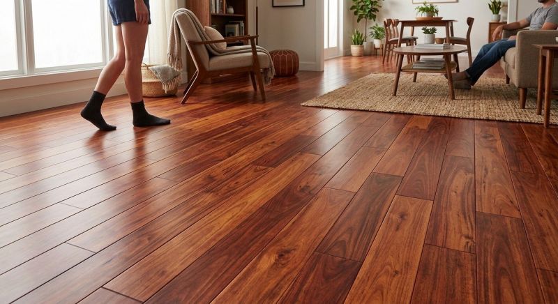 Cherry Floor Installation in Odessa, FL
