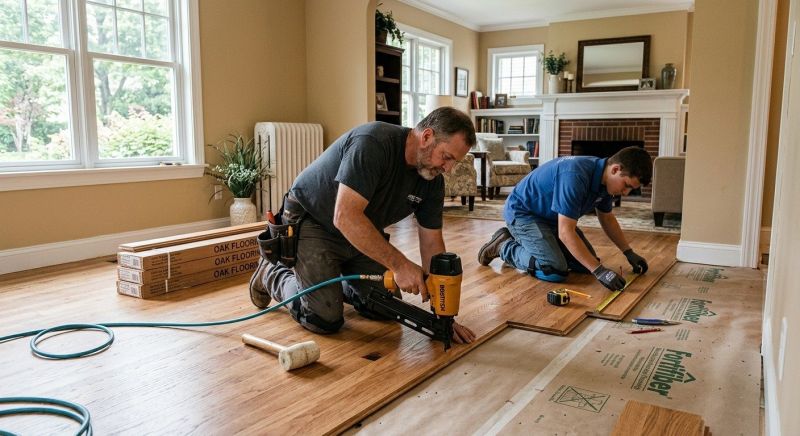 Hardwood Floor Installation in Land O Lakes, FL