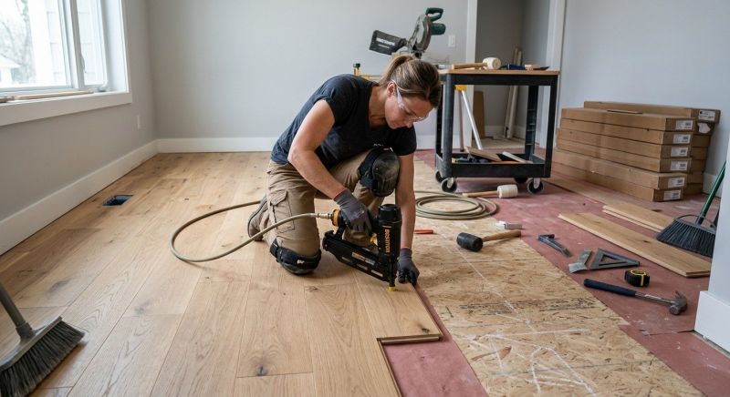 Hardwood Floor Installation in Odessa, FL