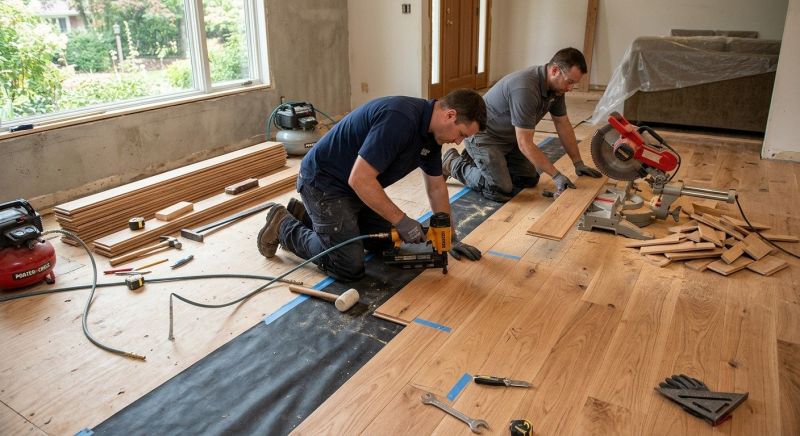 Hardwood Floor Installation in Palm Harbor, FL