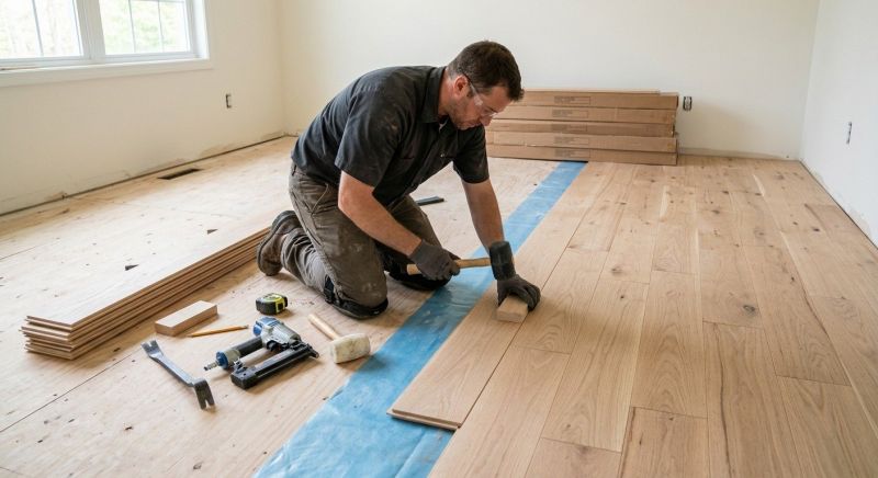Hardwood Floor Installation in Pasco County, FL