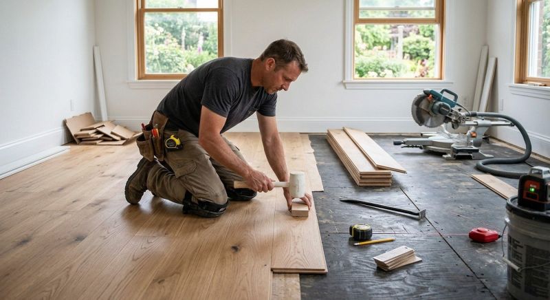 Hardwood Floor Installation in Pasco County, FL