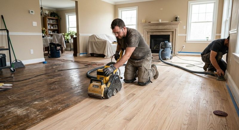Hardwood Floor Renovation in Pinellas County, FL