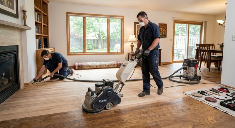 Hardwood Floor Renovation in Pinellas County, FL