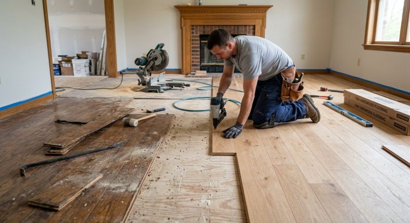 Hardwood Replacement in Dunedin, FL