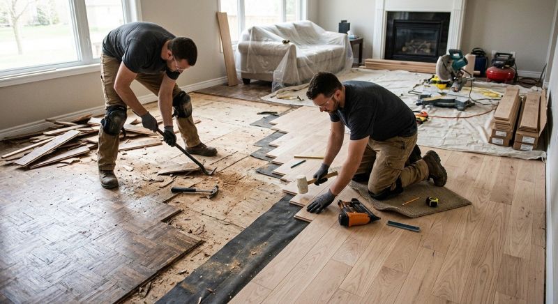 Hardwood Replacement in Tampa, FL