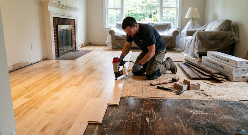 Maple Flooring Installation in Clearwater, FL