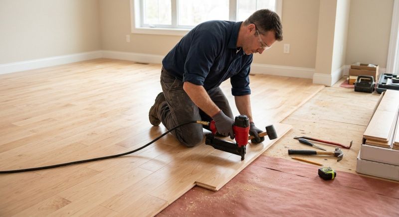 Maple Flooring Installation in Oldsmar, FL