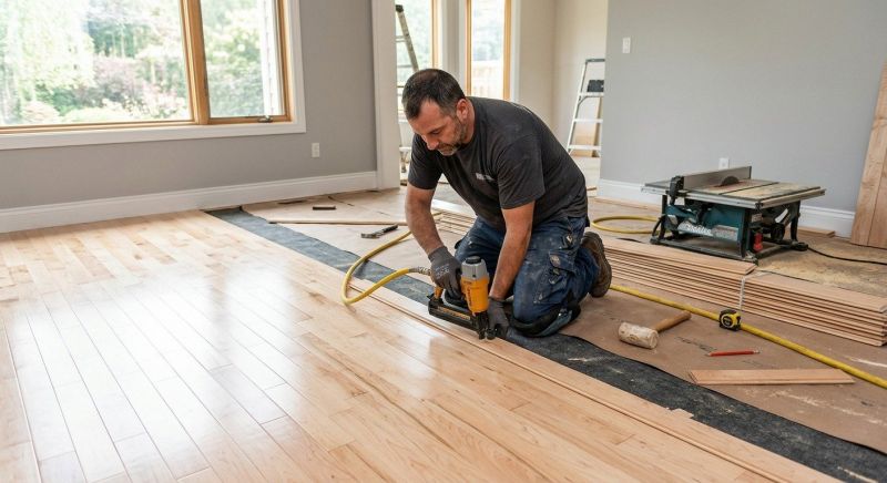 Maple Flooring Installation in Safety Harbor, FL