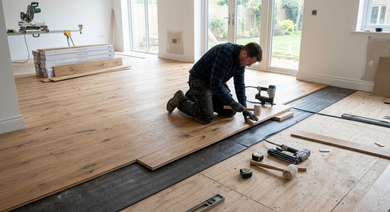 Oak Floor Installation in Dunedin, FL