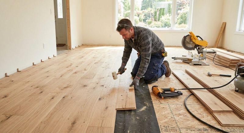 Oak Floor Installation in Indian Rocks Beach, FL