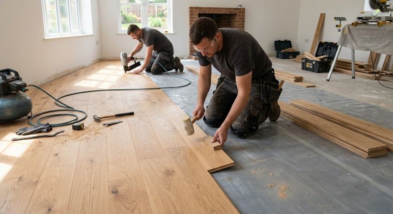 Oak Floor Installation in Oldsmar, FL