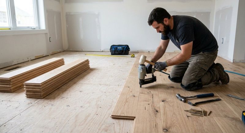 Oak Floor Installation in Oldsmar, FL