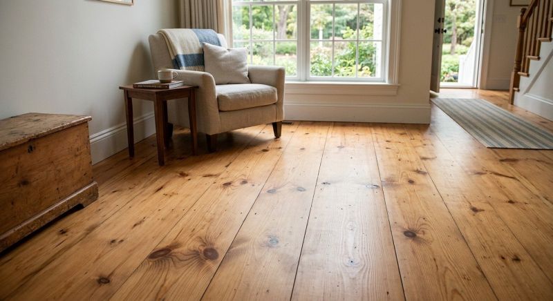 Pine Floor Installation in Pinellas County, FL