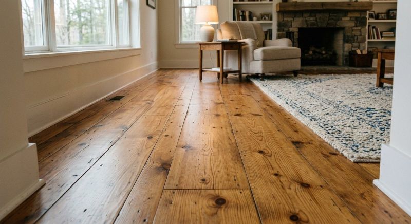 Pine Floor Installation in Pinellas County, FL