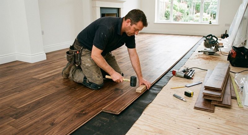 Walnut Flooring Installation in Pinellas County, FL