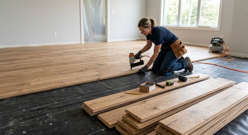 Walnut Flooring Installation in Pinellas County, FL