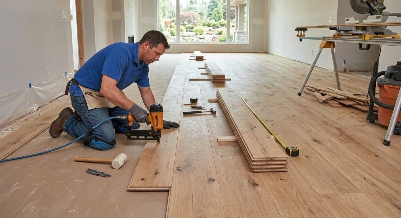 Wide Plank Floor Installation in Pinellas County, FL