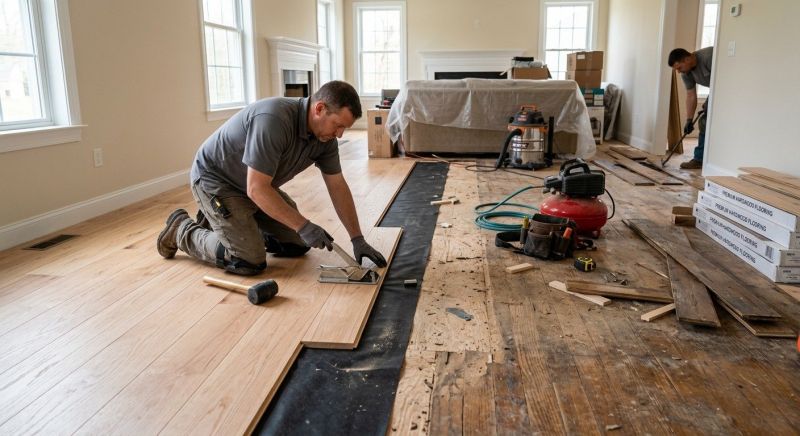 Wood Floor Replacement in Pinellas County, FL