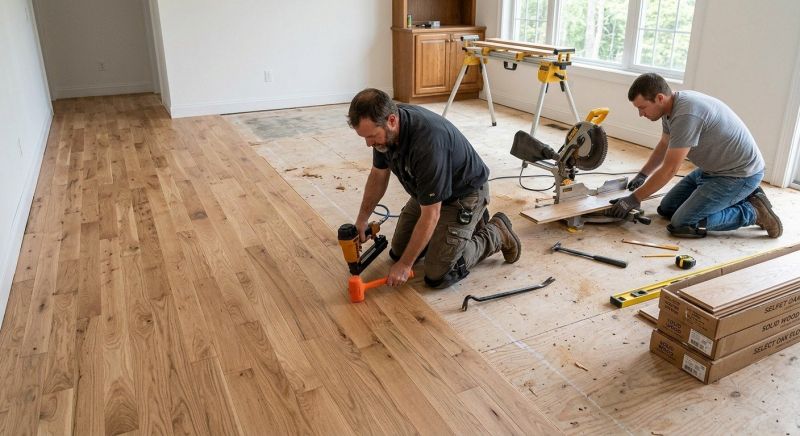 Wood Floor Replacement in Safety Harbor, FL