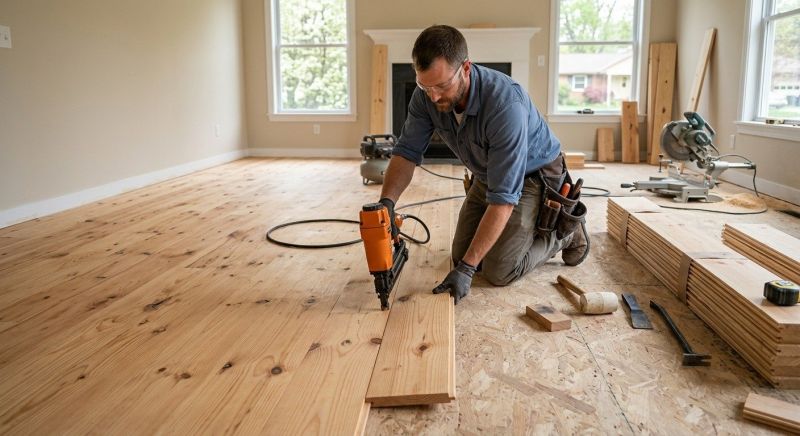 Wood Flooring Installation in Oldsmar, FL